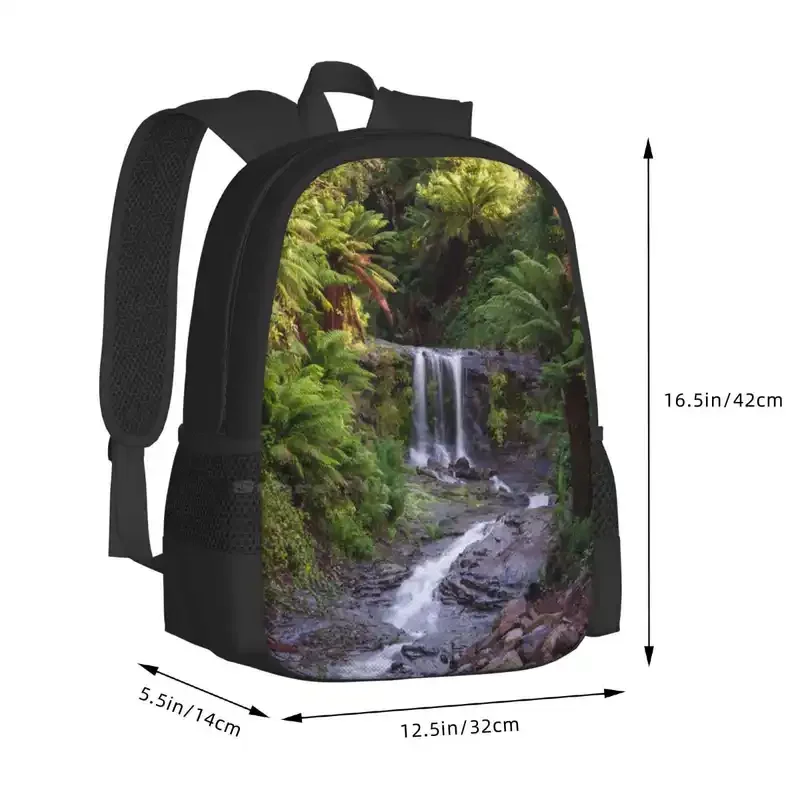 ~ Ferns & Falls ~ Hot Sale Schoolbag Backpack Fashion Bags Ferns And Falls Ferns Falls Man Ferns Tree Ferns Olivers Road