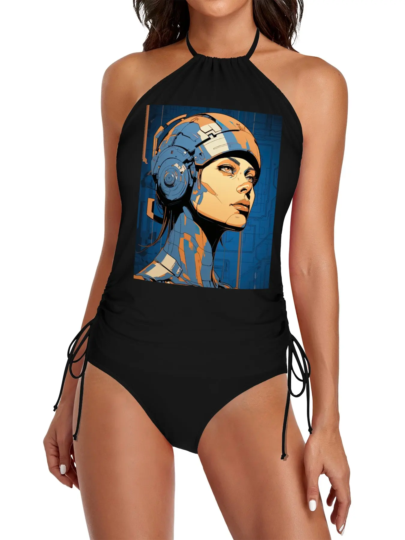 

Synth Soldier Split Swimsuit Set swimsuit 2025 female Summer dress Women's summer dress summer outfit