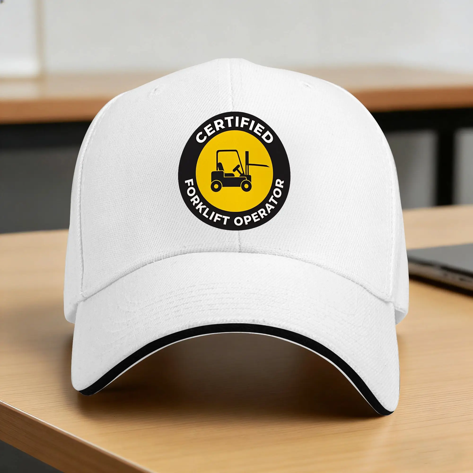 Summer Trained Certified Forklift Operator Baseball Cap Safety Matters Running Hippie Sun Trucker Hat Couple Women Snapback Cap