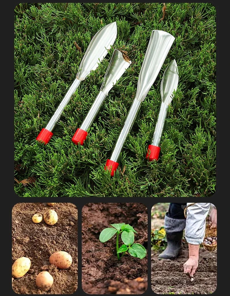 

Stainless Steel Gardening Shovel Multi Specification Potted Soil Loosening and Flower Planting Tool