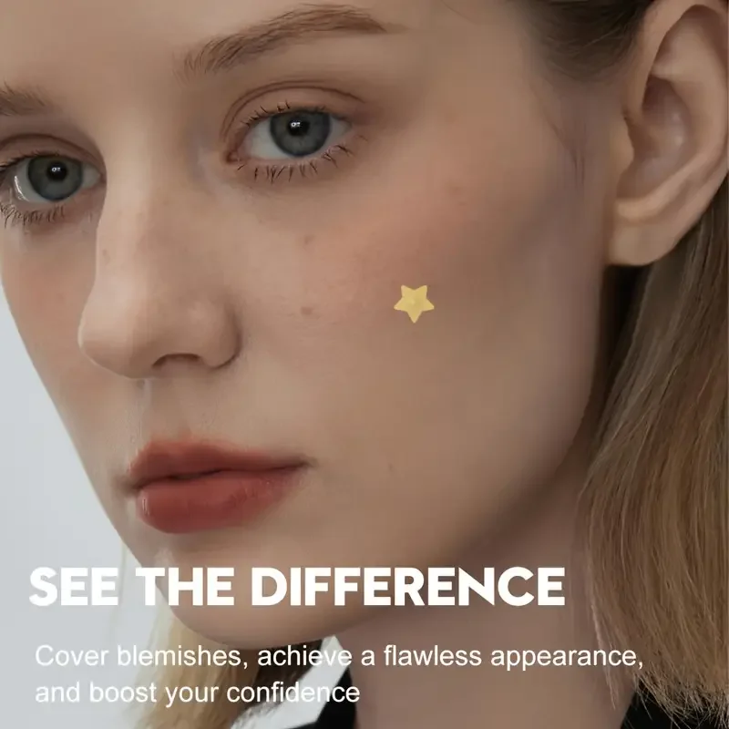 80 PCS Cubierta invisible para imperfecciones, adecuada para todo tipo de piel. Parches suavizantes para limpiar el acné de la piel, adecuados tanto para hombres como