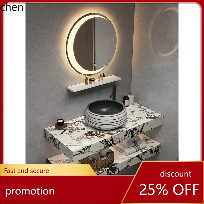 

HT Wash Basin B&B Bathroom Bathroom Wash Basin Double-Layer Bathroom Cabinet Wash Basin Combination