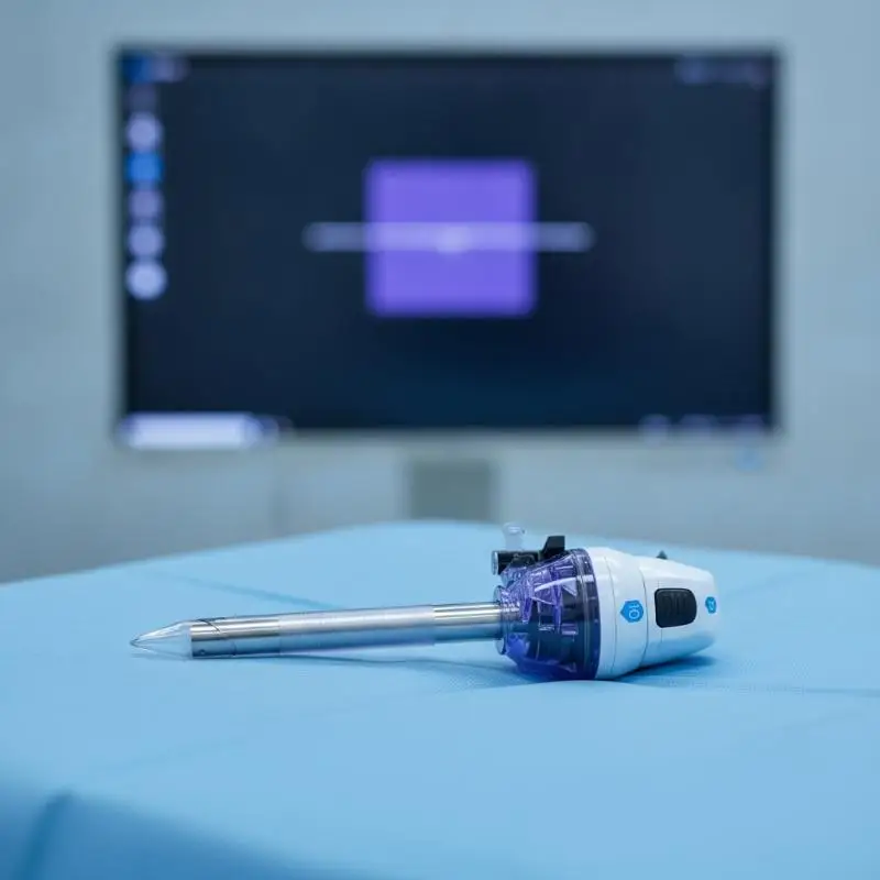 @*Medical Disposable Laparoscopy Trocar Set Single Use Sterile Endoscopic Surgical Trocar 5/10/12mm for Abdominal Surgery