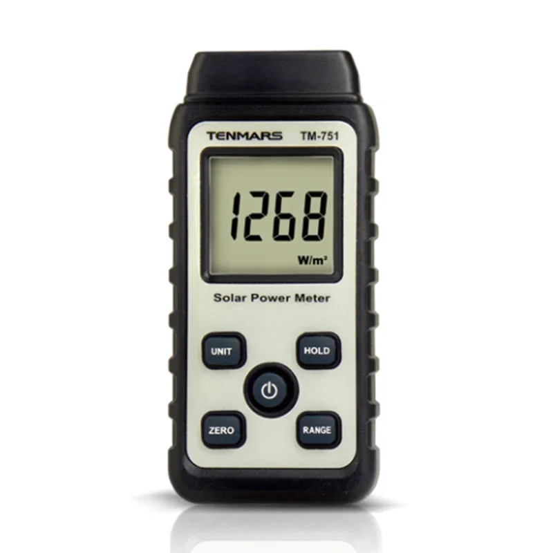 TENMARS TM-751 Mini Pocket Solar Radiation Power Tester Meter Solar Power Meters