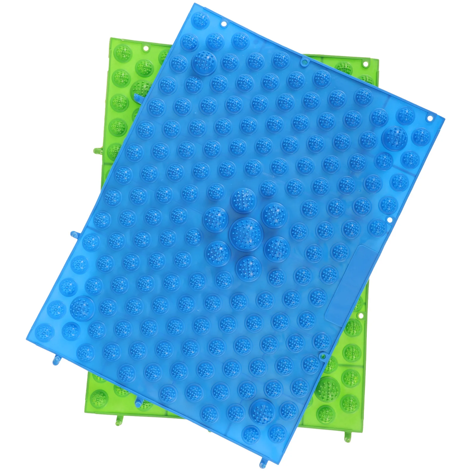 

2Pcs Foot Sole Massage Mat Tpe Material Durable Home Salon Reflexology Mat Pain Relief Fatigue Relaxation Massager Tool