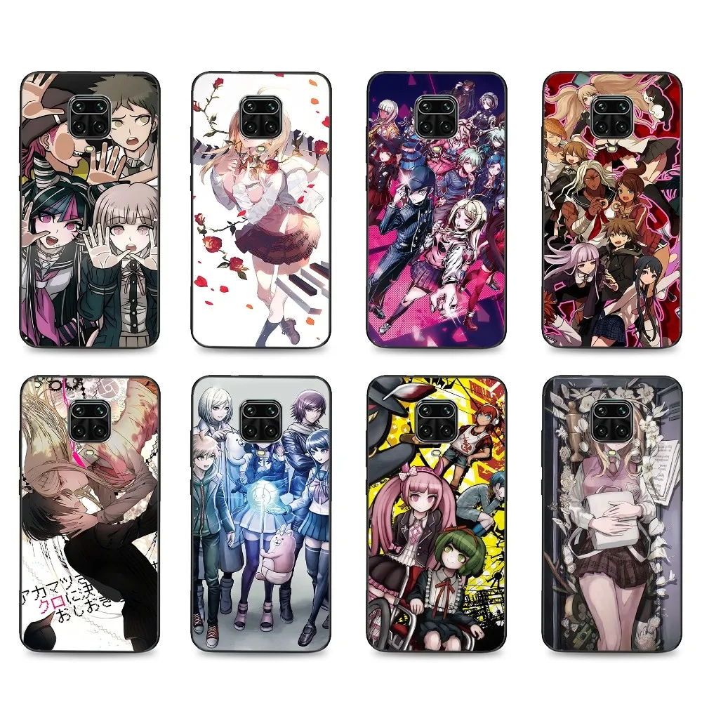 Anime Game D-Danganronpa Phone Case For Xiaomi Mi 5X 8 9 10 11 12 lite pro 10T PocoX3pro PocoM3 Note 10 pro lite