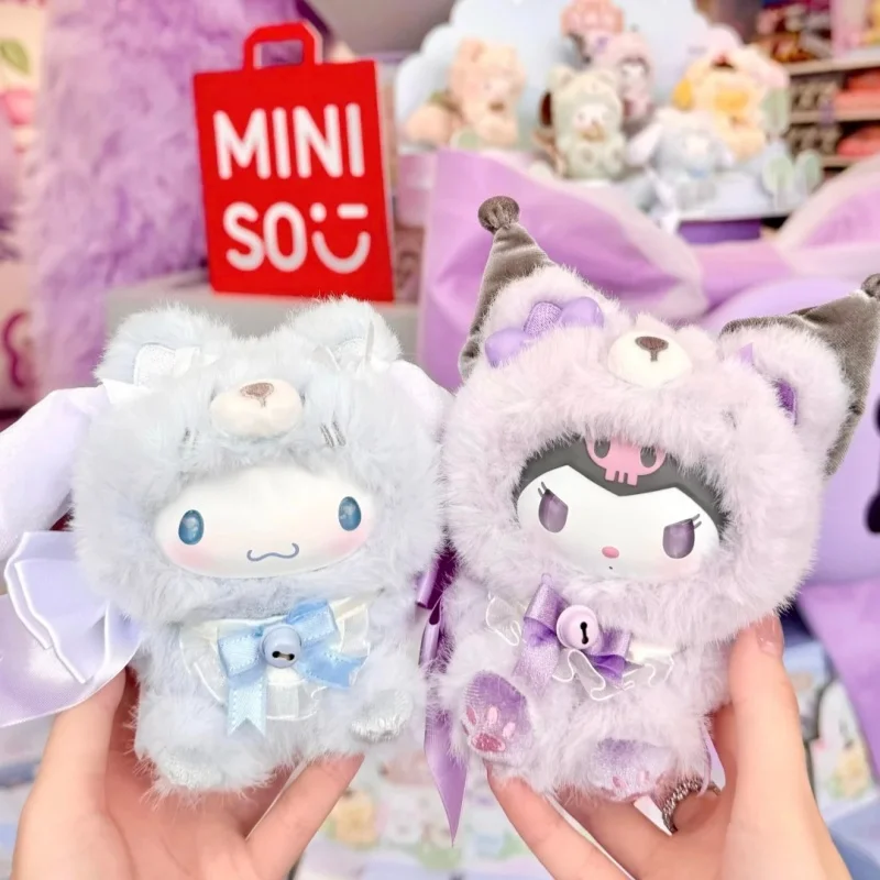 

Miniso Sanrio Family Fox Island Series Виниловые игрушки Слепая коробка Коллекционный модный подарок с специальным выдением Странные персонажи