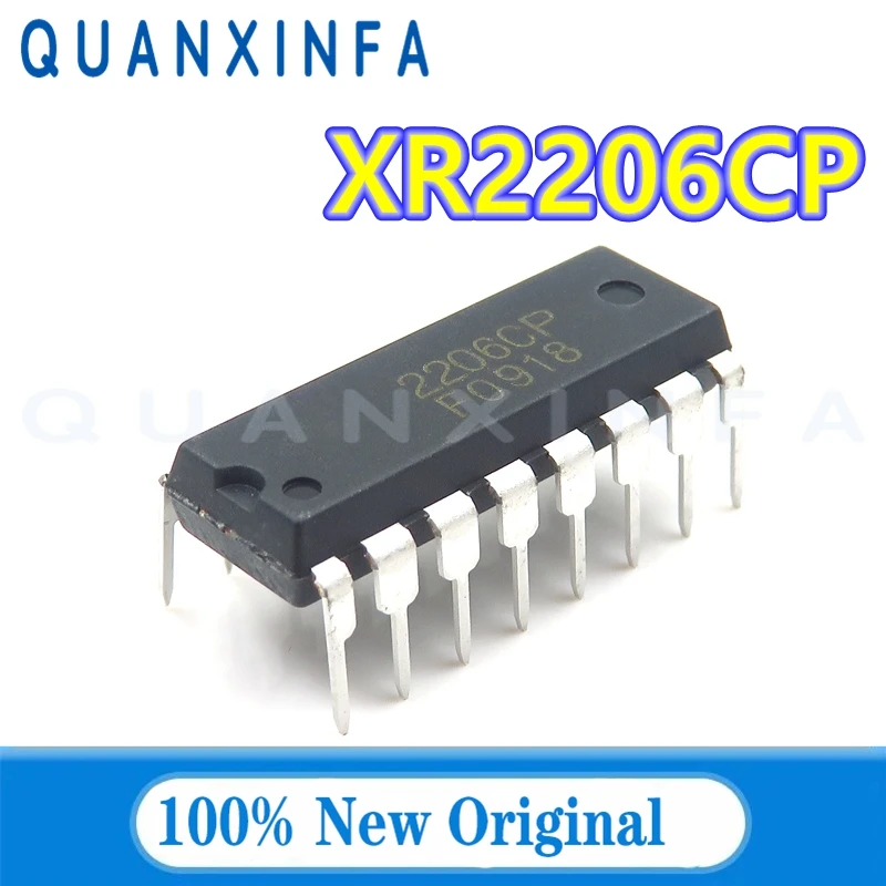 1-10PCS XR2206CP DIP16 XR2206 2206CP frequency synthesizer function generator chip new original