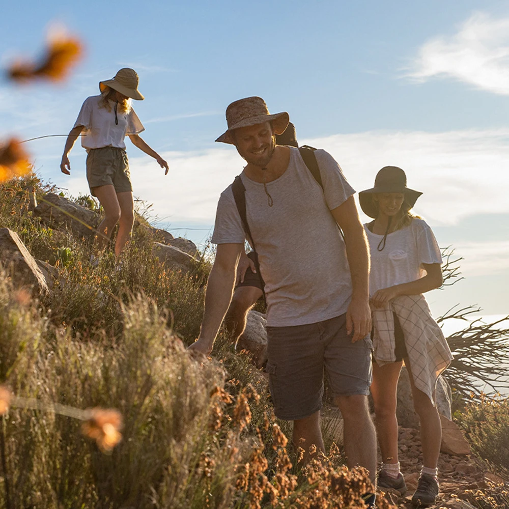 Naturehike ultralekki kapelusz przeciwsłoneczny, składany kapelusz typu Bucket kamuflażowy, oddychające ochrona przed słońcem czapka, przenośny duży