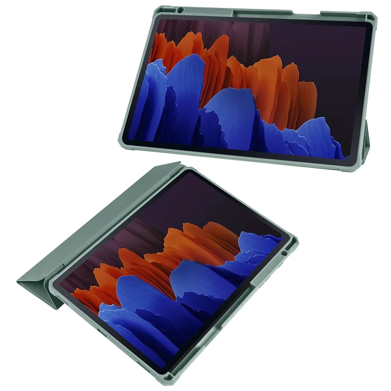 Für Samsung Galaxy Tab S8 S7 Plus S7 FE Tablet Fall mit Bleistift Halter Klar Abdeckung Funda für Galaxy Tab s7 S8 Plus S7 S8 Fall