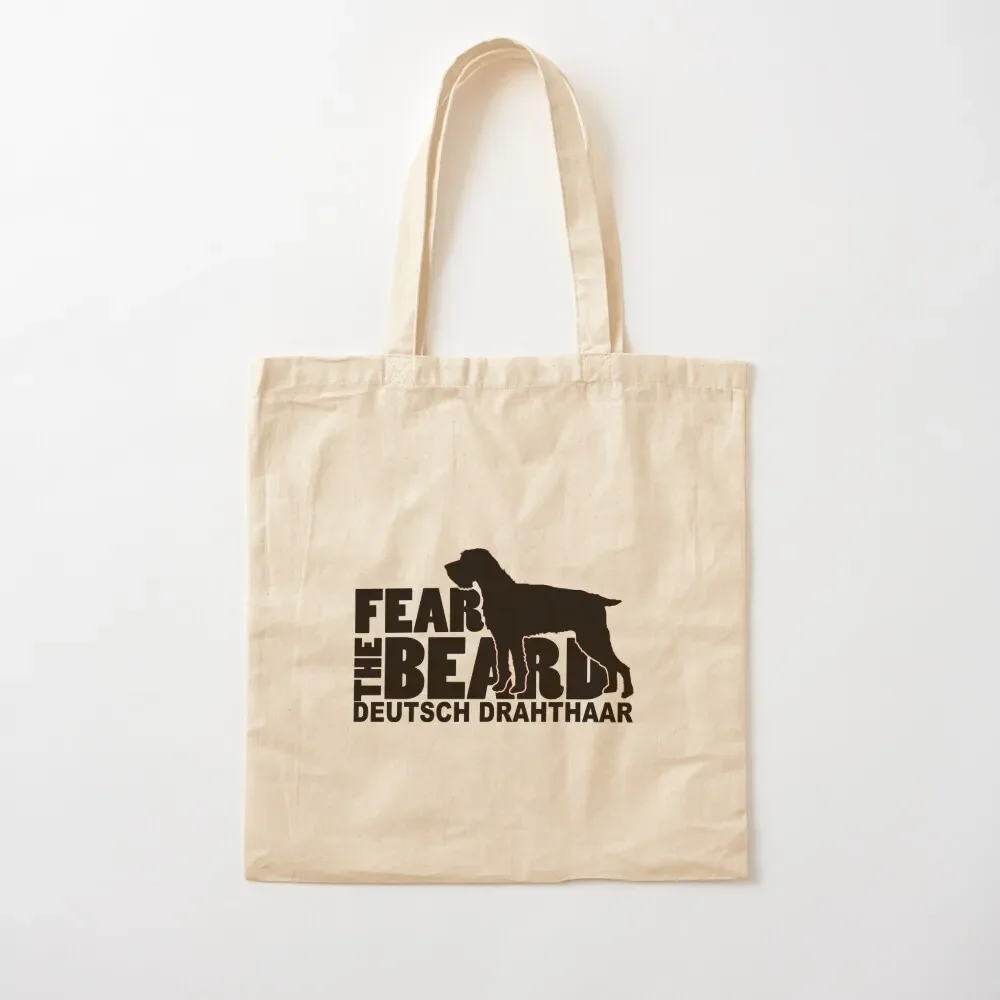 Fear the Beard - Funny Gifts for Deutsch Drahthaar Lovers Tote Bag Candy bags Shopper Large bags for women Tote Bag