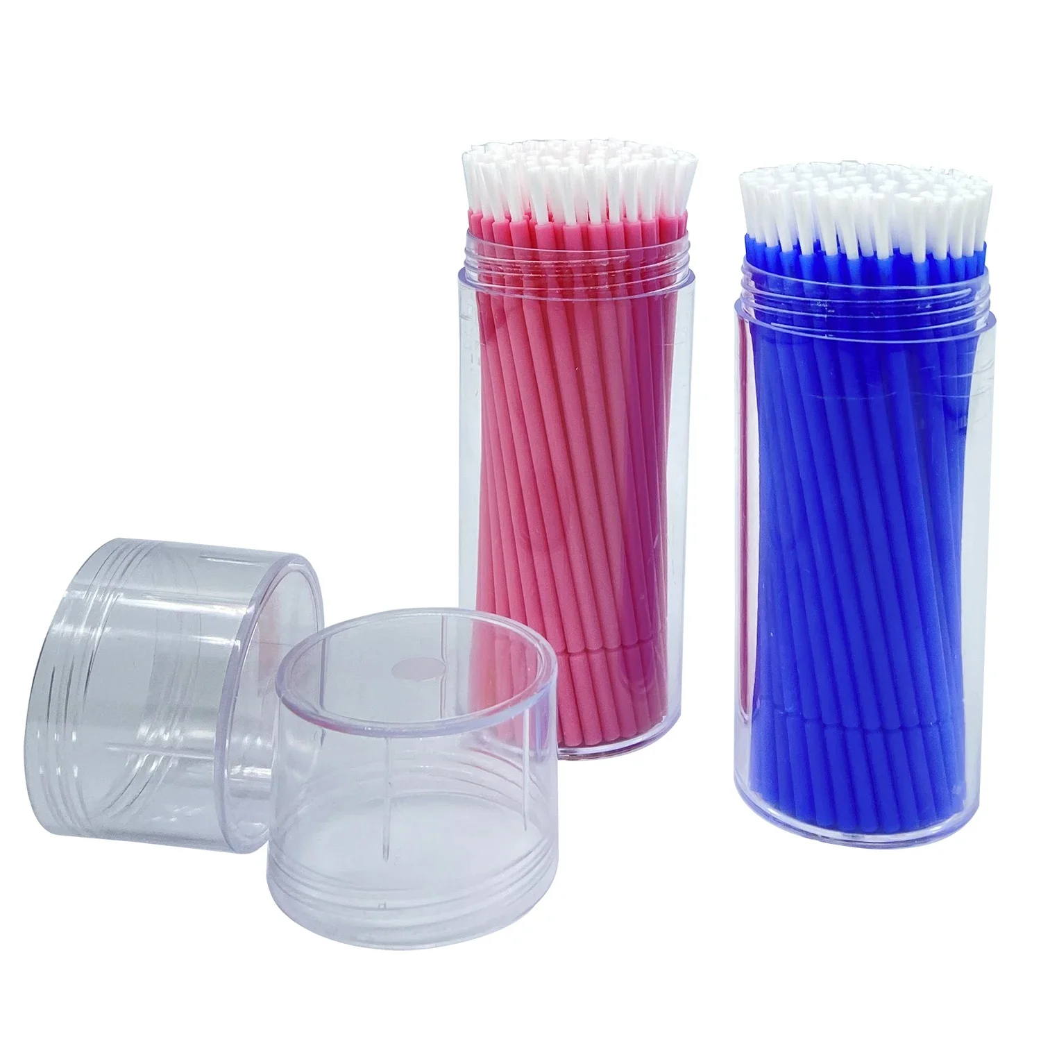 4×100pcs/Box Dental Disposable Long Micro Applicators Dental Lab Brush Teeth Whitening Oral for Beauty for Dental Use