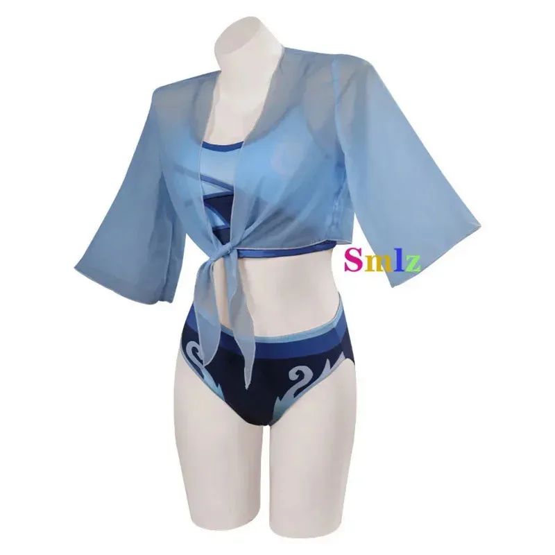 ชุดคอสเพลย์เจ็ตต์ ชุดว่ายน้ำอนิเมะ วาโลแรนท์ ชุดคอสเพลย์ผู้หญิง เสื้อครอปเซ็กซี่ กางเกงขาสั้น ชุดว่ายน้ำ ชุดปาร์ตี้ฮาโลวีน คาร์นิวัล