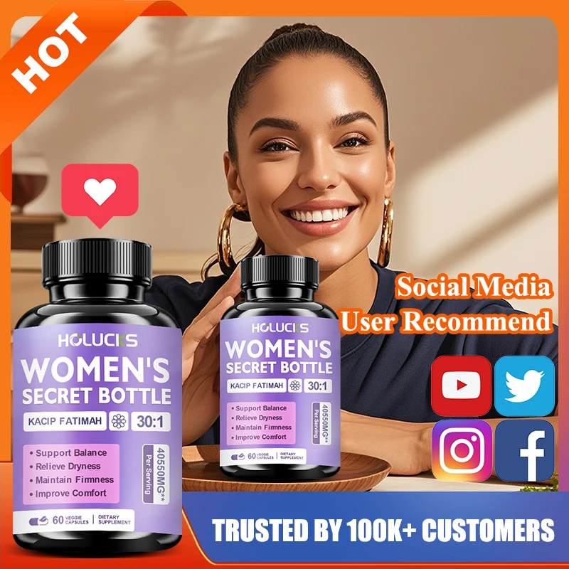 

Premium Women Secret Bottle Supplement, for Prevents Odor & Discomfort, Promotes Confidence & Daily Freshness, Sugar Free