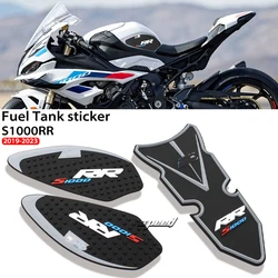 For BMW S1000RR S1000 RR 2019-2024 2023 Rubber Side Knee Grip Protector Sticker Motorcycle Tank Traction Pad Stickers Moto