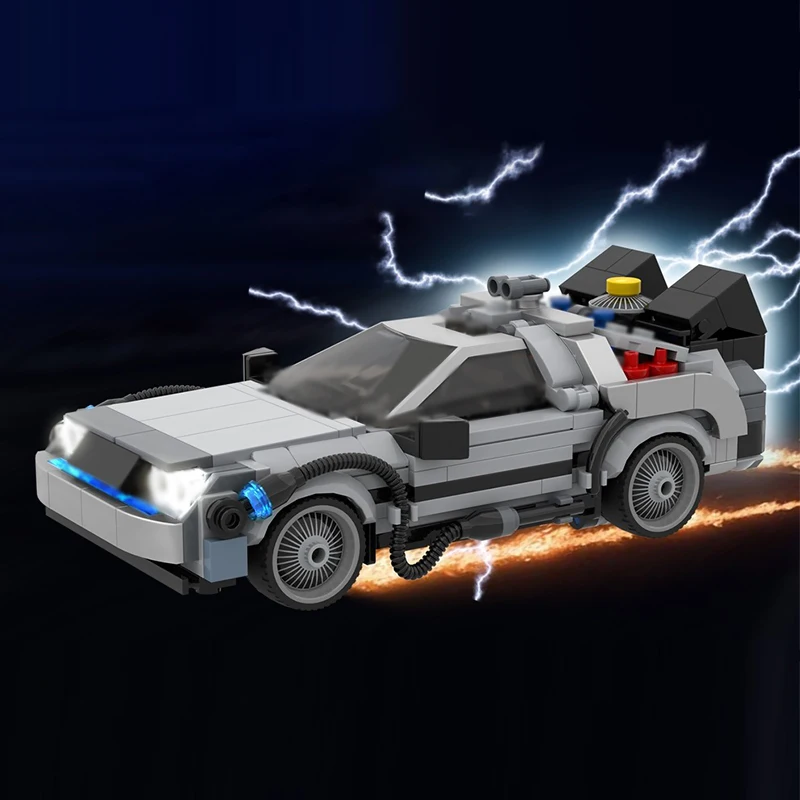 Popular Movie Model MOC Building Bricks Special Vehicles For Movies Modular Technology Children Holiday Gifts Assemble Toys Suit