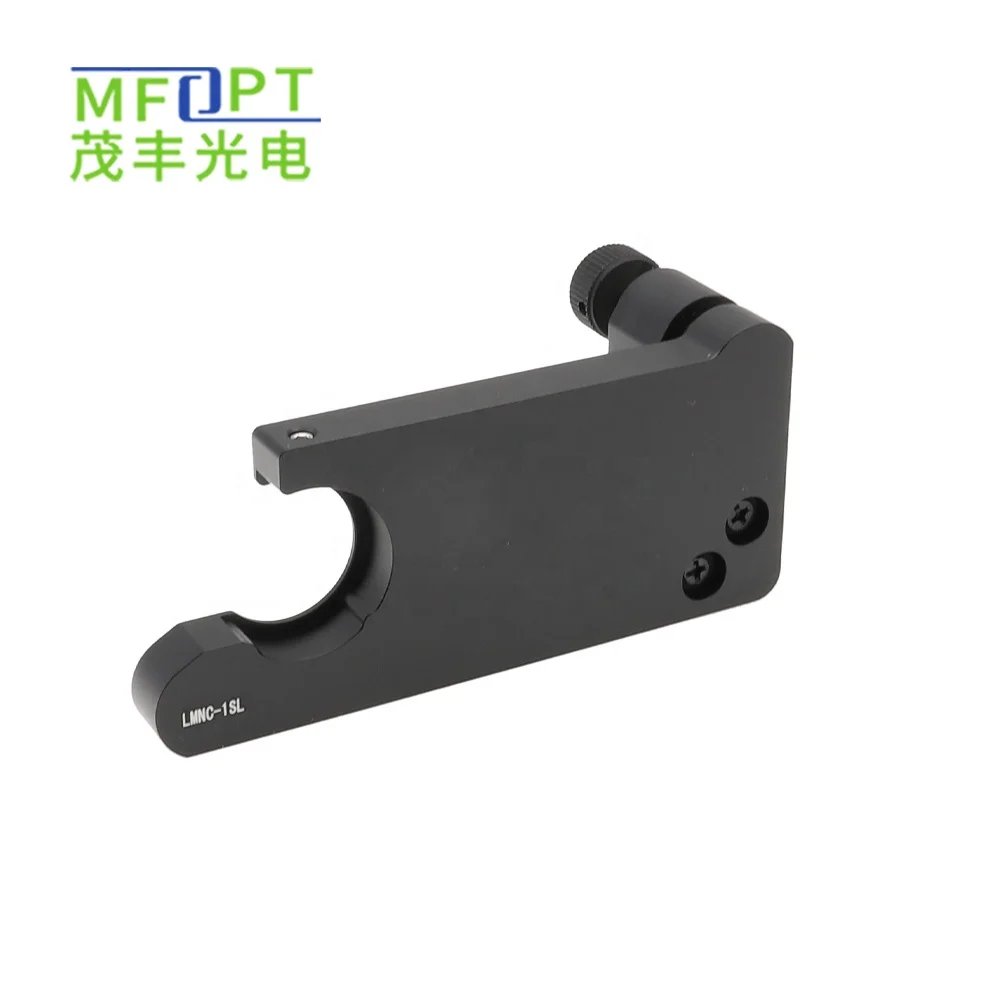 Supporti per specchi cinematici con regolatore industriale a struttura allungata serie LMNC a 2 regolatori