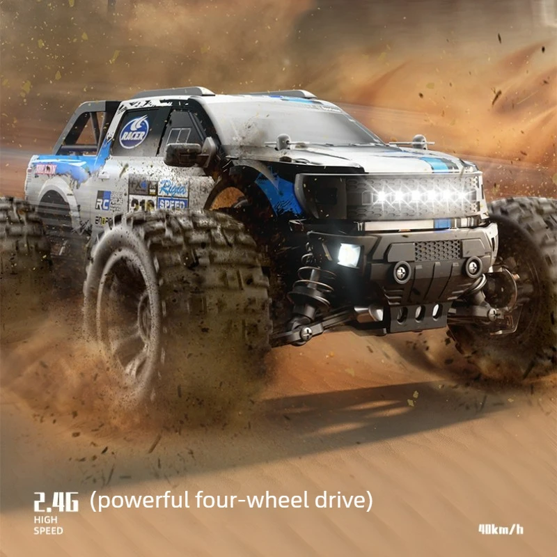 Cool Stuff Funny Gift-60km/h High-speed 4WD Rc Truck,Remote Control Car,Kawaii 1:18 Off-road Rc Cars,Monster Truck,Toys for Boys