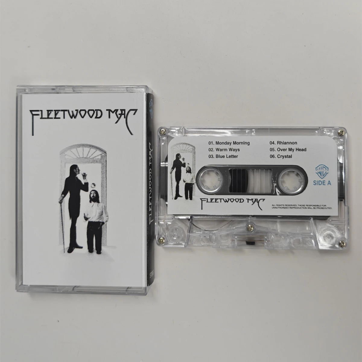 Rock Fleetwood Mac Christine Mcvie cinta musical álbum de éxitos más grandes casetes de formas cálidas Cosplay Walkman grabadora caja de rastas sonoras