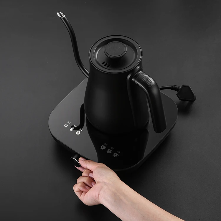 High Quality  Electric Smart Long Narrow Spout Digital Pour Over Coffee Kettle Gooseneck Kettle