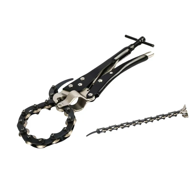 

Exhaust Tube Pipe Cutter Auto Chain Cutter Multi Wheel Blade Tail Pipe Cutter Automotive Tailpipe Cutting Tool