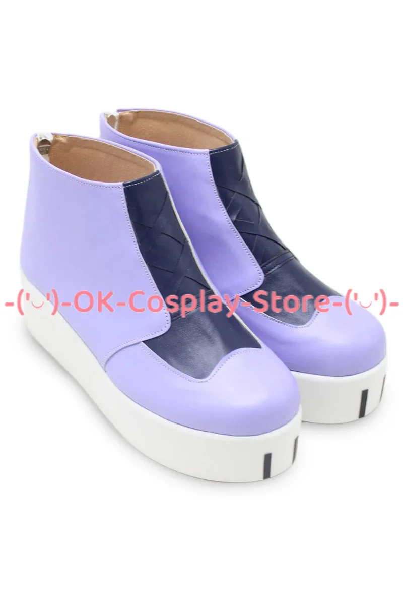 [Customized Size] Project Sekai Colorful Stage Yoisaki Kanade Cosplay Shoes Anime Roleplay Prop Carnival Party Boots PU Leather