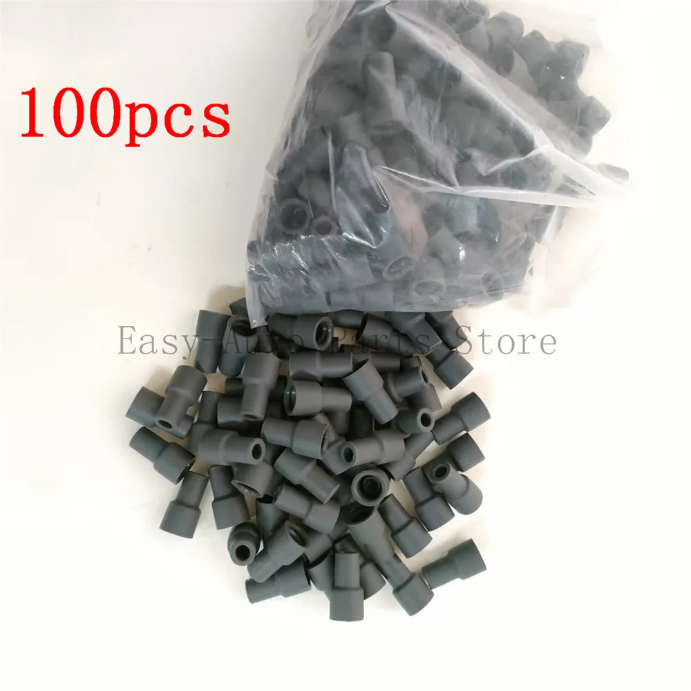 

100pcs Car Ignition Coil Cap Spark Plugs Cap Connector Ignition Coil Tip Cover Replacement For Toyota 90919-11009 Auto Parts