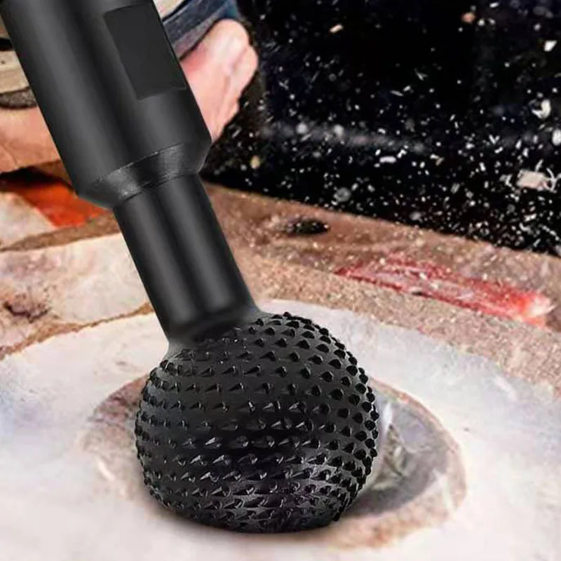 Mandrini sferici per smerigliatrice angolare a sfera utensile per intaglio di scanalature in legno smerigliatrice angolare utensili per tagliare e modellare la lavorazione del legno fatti a mano