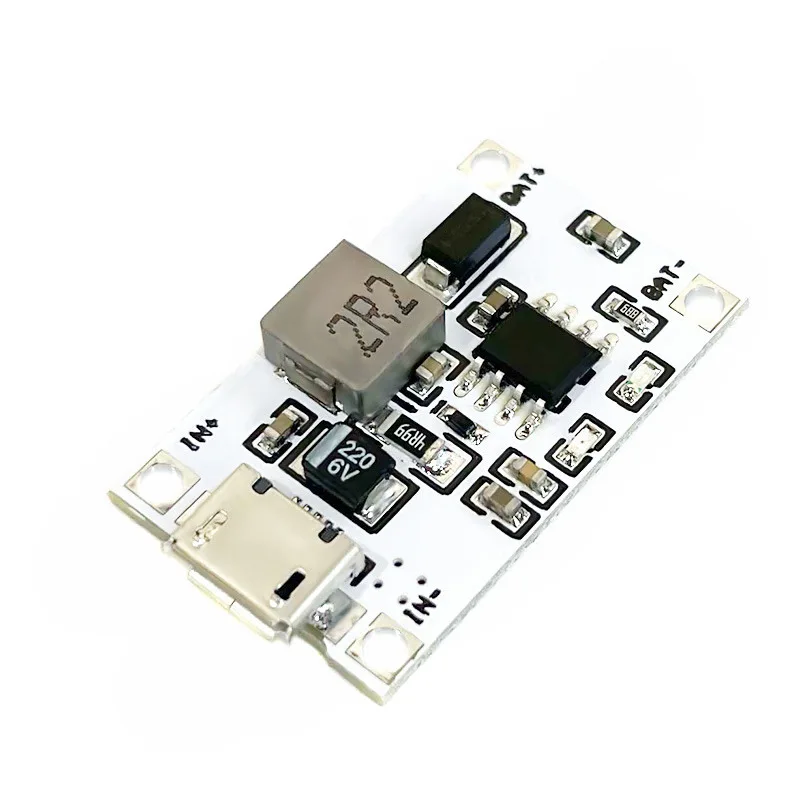 2-Spannungs-Lithium-Akku-Lademodul für 7,4 V und 8,4 V, USB-Boost-Ladeplatine, 5 V/2 A auf 8,4 V, zum Laden von zwei Akkus – Detail 3