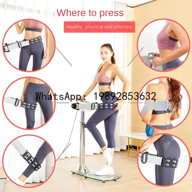 

XLL Home Waist-Shaping Machine Massage Belt Lazy Body Exercise Fitness Equipment