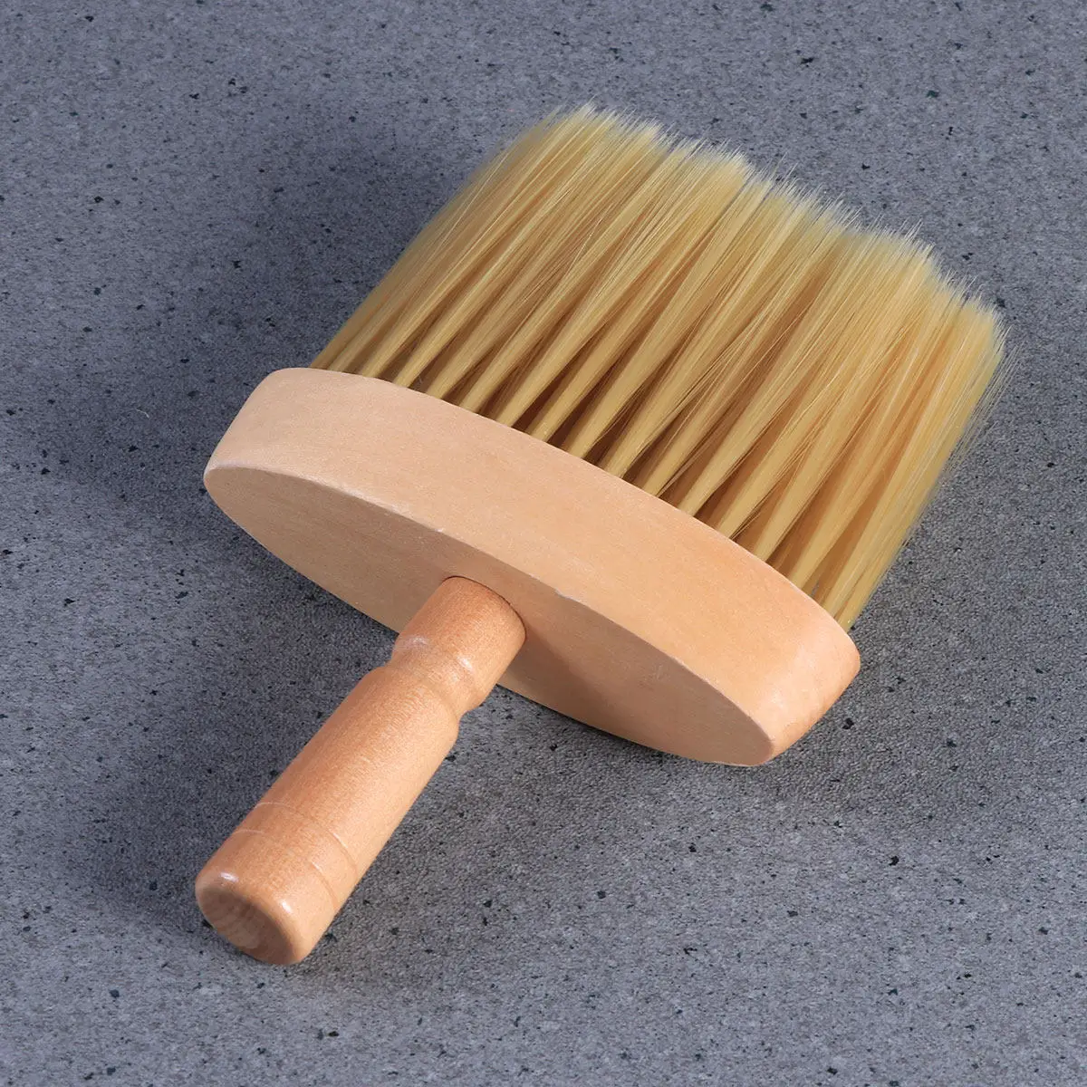 

Salon Pig Bristle Brush Soft Hair Touch Neck Face Duster Hair Cutting Brush for Barbers Hairdressing Duster Professional Stylist