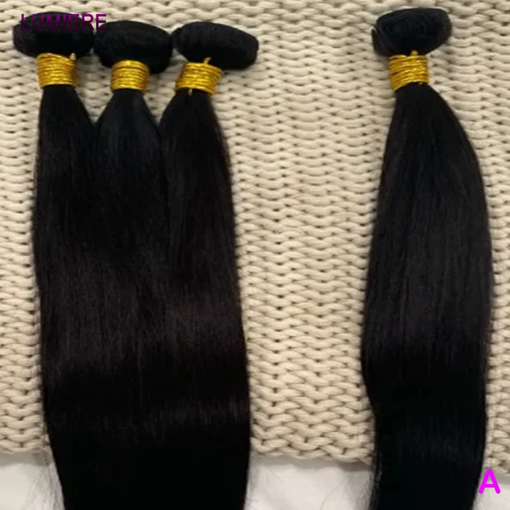 

Оптовая продажа, 18А, прямые пучки из 100% необработанных натуральных человеческих волос, бразильские 30, 32-дюймовые пучки вьющихся волос, 100% наращивание человеческих волос