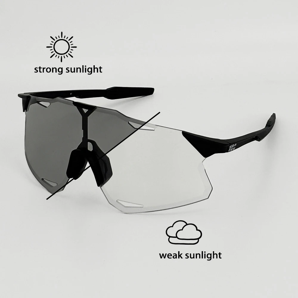 

100 New Photochromic Cycling Glasses Men MTB Bicycle Cycling Eyewear UV400 Outdoor Sports Sunglasses Women Road Bike Goggles