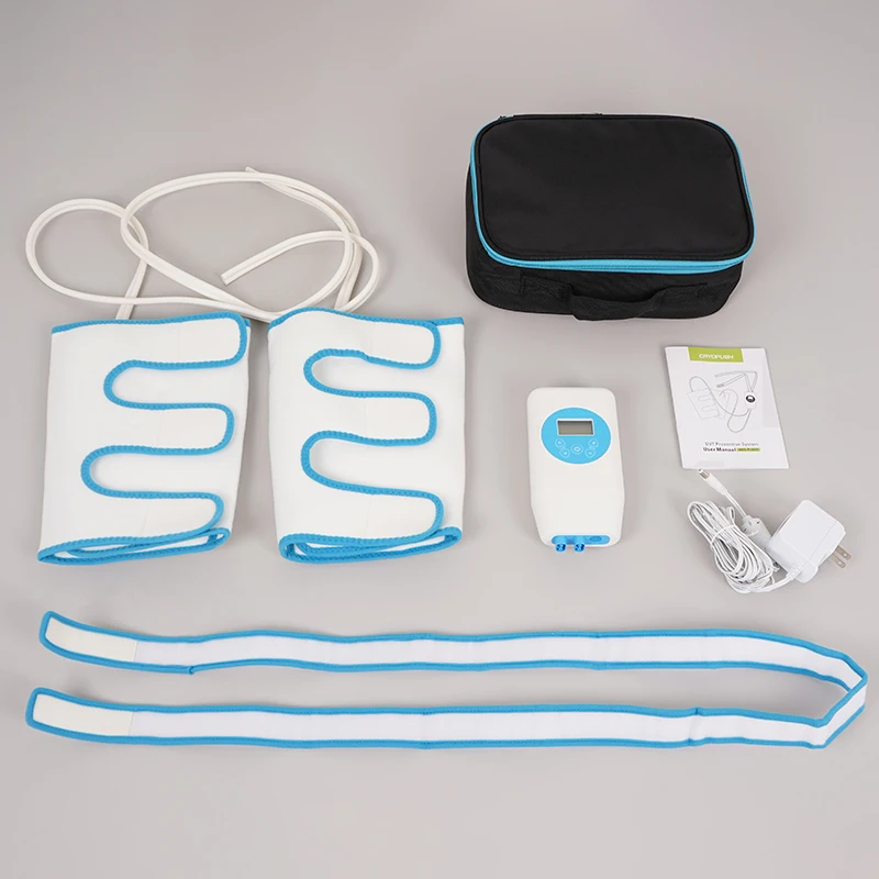 Portable Sequential Leg Compression Device Rechargeable DVT Class I Intermitting Pneumatic Compression Device