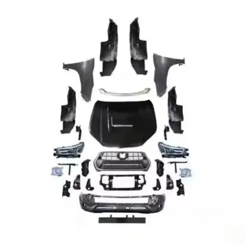 

Fortuner 2012-2015 Car Body Kit Upgrade to 2020 Style Includes Headlight Bumper Grille & Accessories