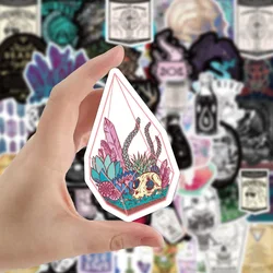 Magic Witch Crystal Stickers para crianças, farmacêutico, sortudo, DIY, telefone, laptop, bagagem, skate, decalques de grafite, brinquedos divertidos, 10 pcs, 30 pcs, 50pcs