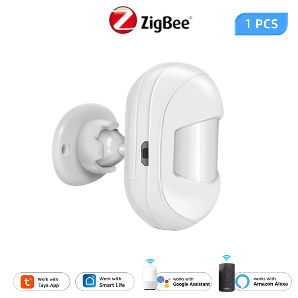 

Tuya Zigbee Motion Sensor PIR Infrared Presence Sensor 220V Home Alarm Human Body Detection For Smart Life Alexa Google Home