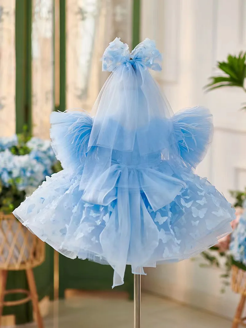 Girl's Beauty Dress Original Design Girl's Small Vessel Dress Dress Flower Girl's Wedding Girl's Birthday Princess Puff Dress