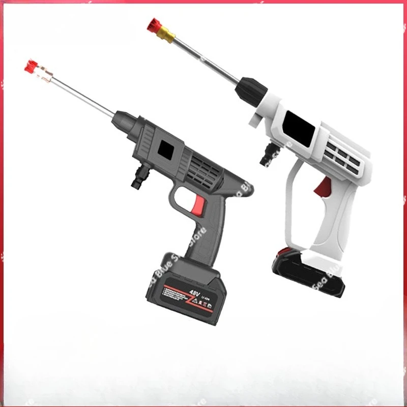 

Электрическая машина для мойки автомобилей высокого давления с литиевой батареей, зарядка насоса для мойки автомобиля, бытовой беспроводной распылитель воды