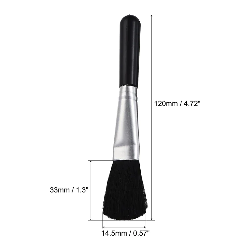 Small Plastic Round Handle Anti Static Clean Brushes For Computer Keyboard Laptop Electronics Camera Cleaning