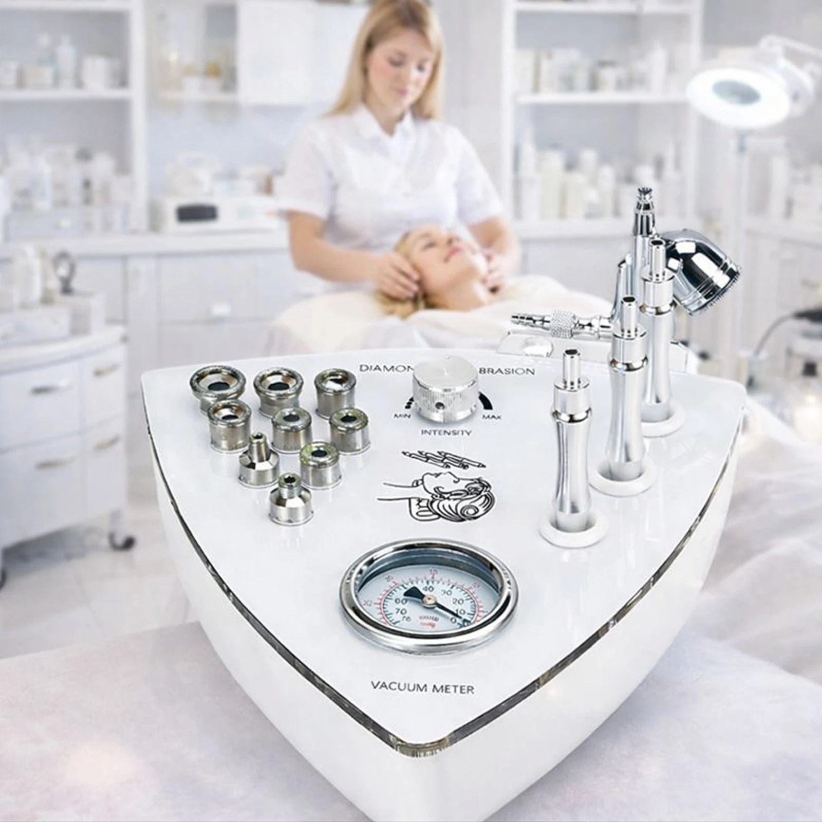 

Аппарат для микродермабразии Beemyi Diamond Tip – вакуумный аппарат для отшелушивания кожи и уменьшения морщин