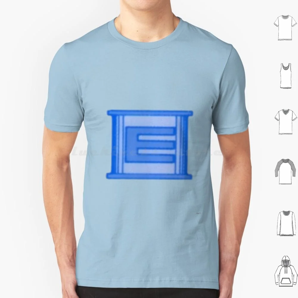 Classic Megaman 2 E-Tank T Shirt 6xl Cotton Cool Tee Pixelart Megaman 2 Rockman 2 Rockman Megaman Mega Man Gamer Video Games