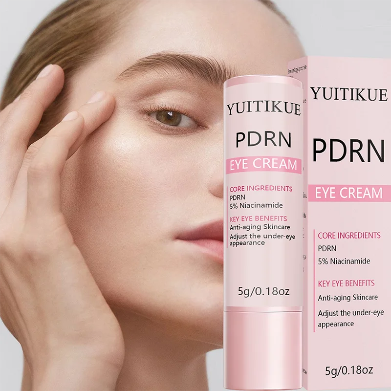 PDRN Eye Cream Stick 5% Niacinamide Hydrating Nourish Smooth Fine Lines Brighten Dull Under Eye Daily Gentle Skin Care 5g