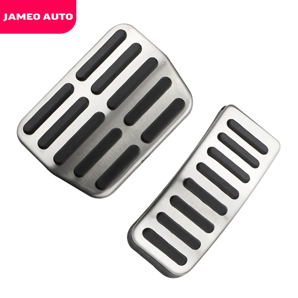 Car Pedals Dead Pedal Pad Foot Rest for Volkswagen Polo VW Golf 4 Bora Beetle RSi GTI R32 for Audi A3 8l Seat Stainless Steel