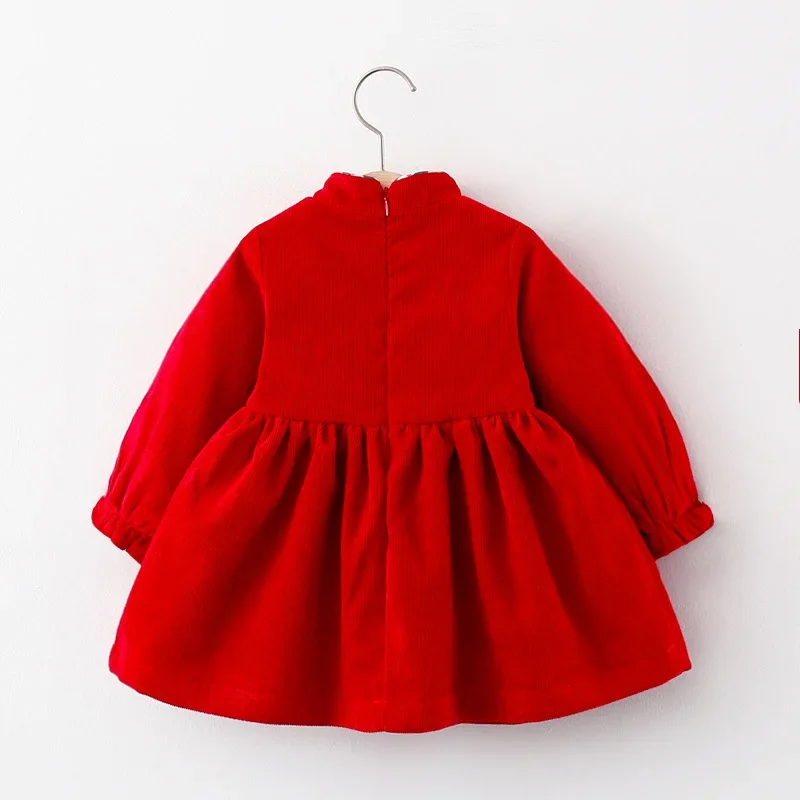 Autumn Newborn Baby Girl Dress Clothes Toddler Girls Princess 1 year Birthday Party Dresses For Baby Clothing Vestidos