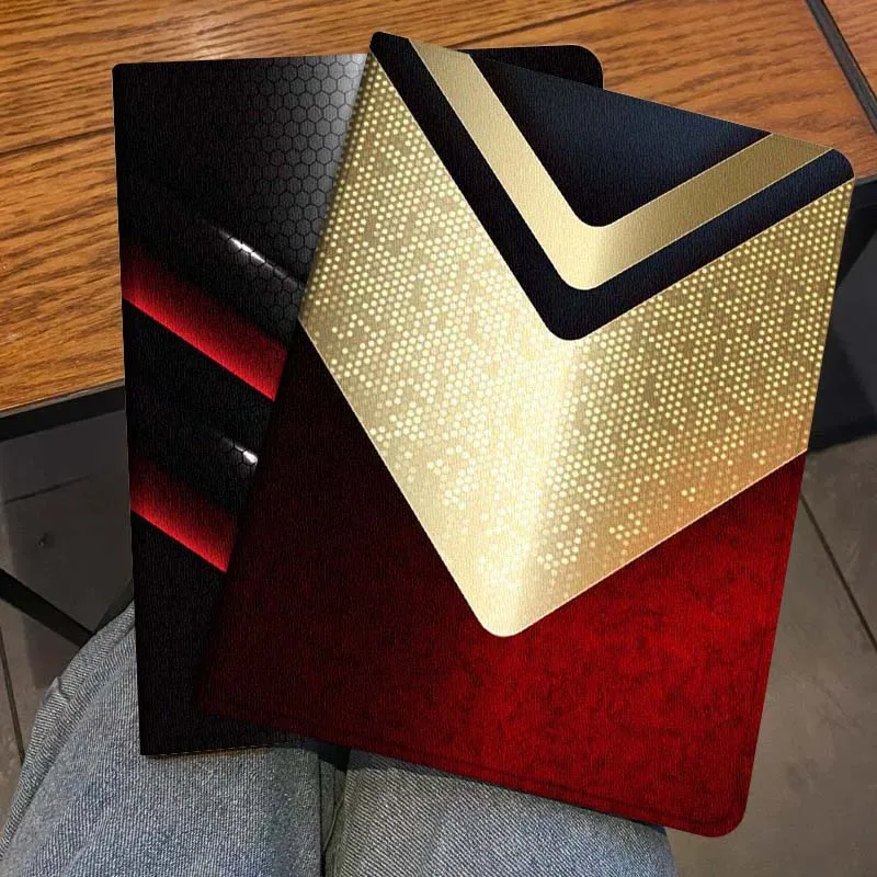 

Cool Black Red Chevron Gift For Honor Pad 8 V8 9 GT MagicPad 13 3 2 Tab MatePad Pro Air 12 X 12.6 Foldable Tablet Case
