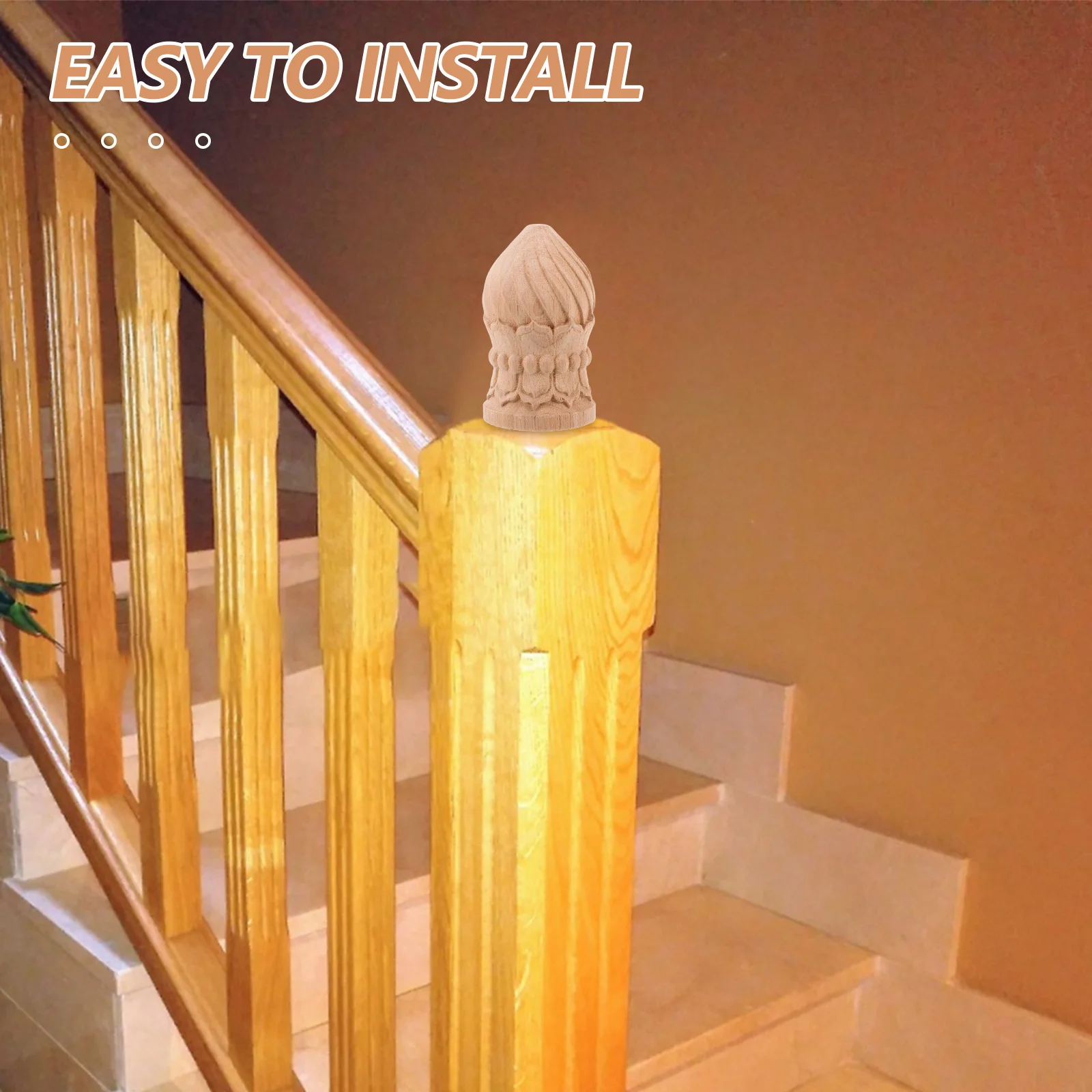 Рисунок 4 - Незаконченные деревянные финики с дизайном ананаса