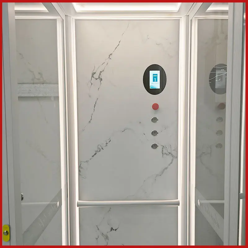 Household Two-Story Hydraulic Elevator Indoor Small Lift for Building Accessibility