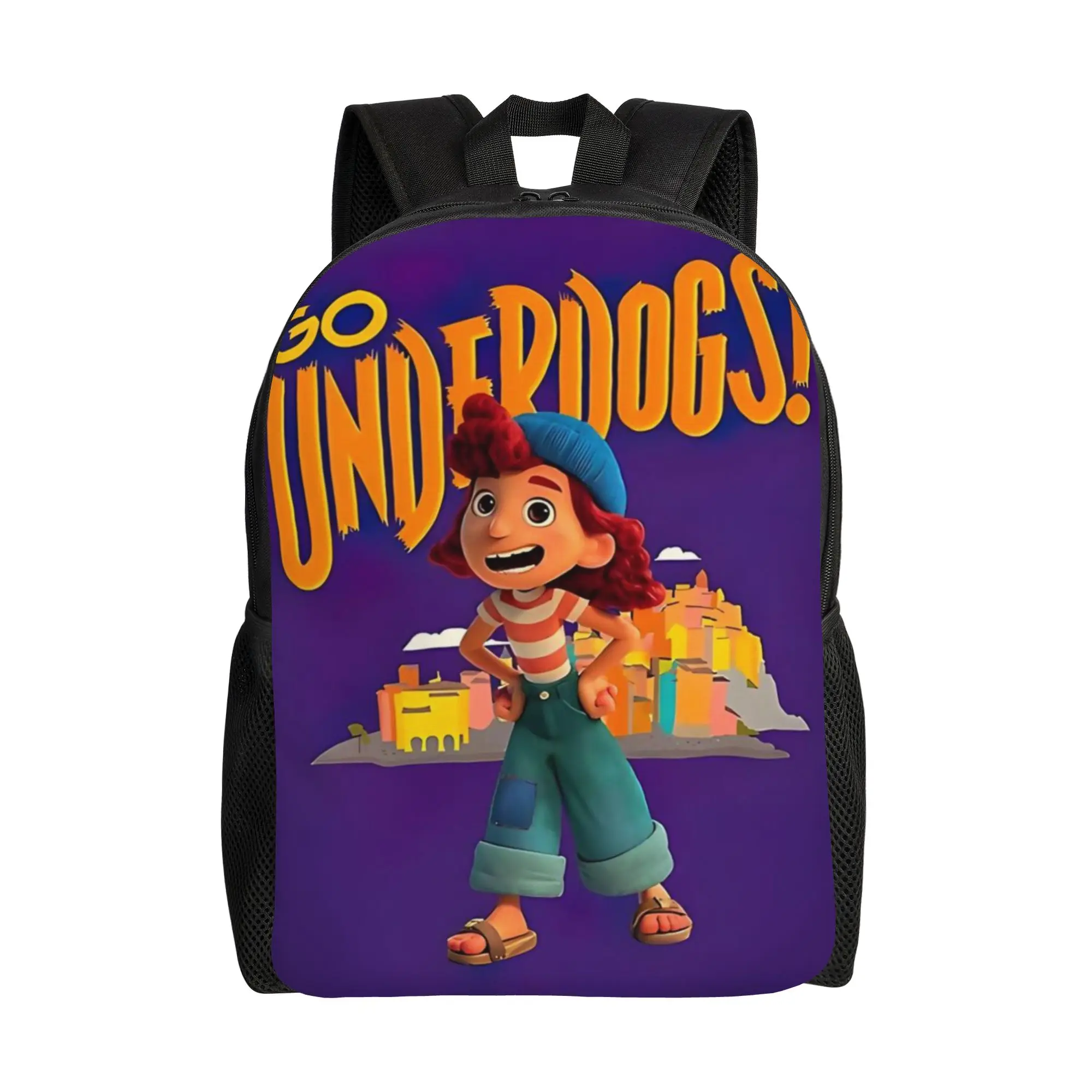 

Back to school season Music Paguro Halloween Knapsack Luca College Student Solid Backpack