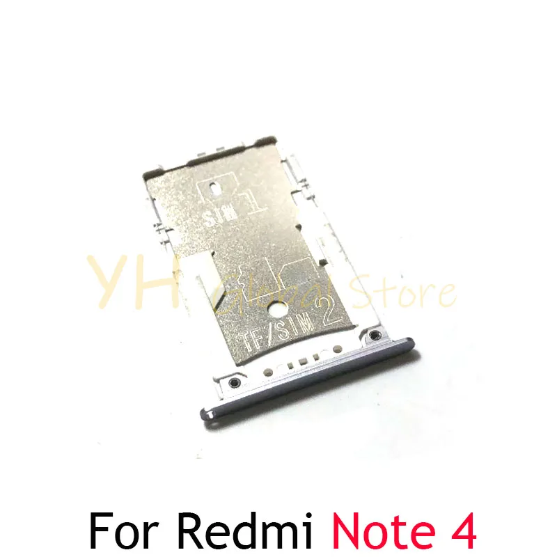 

10PCS For Xiaomi Redmi Note 4 4X Note4 Sim Card Slot Tray Holder Sim Card Repair Parts